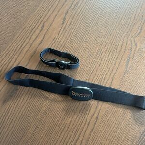Orangetheory Black Heart Rate Monitor Set